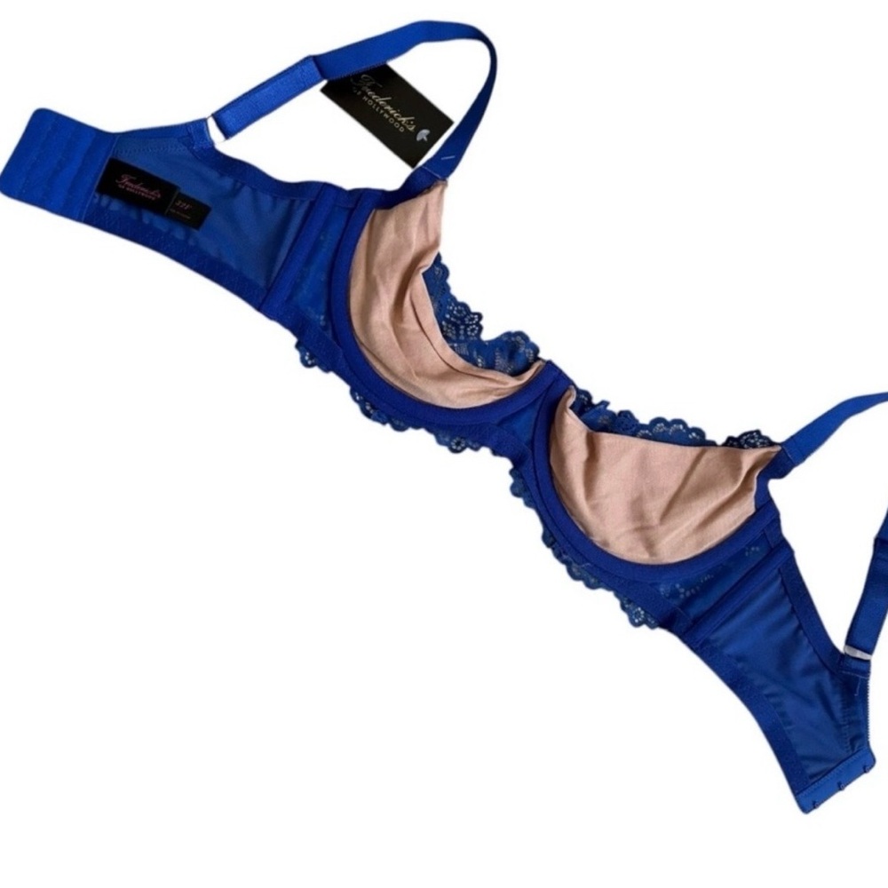 Frederick's of Hollywood Royal Blue Lace Bra - Picture 5 of 9